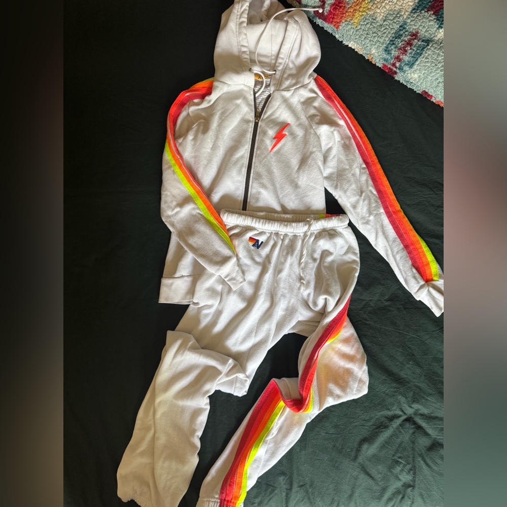 Aviator Nation Lightning Bolt set - Sz S/M